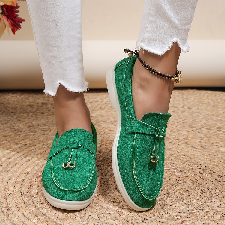 Harper Suede Slip-On Loafers