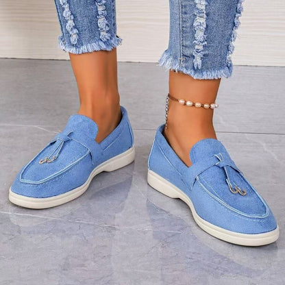 Harper Suede Slip-On Loafers