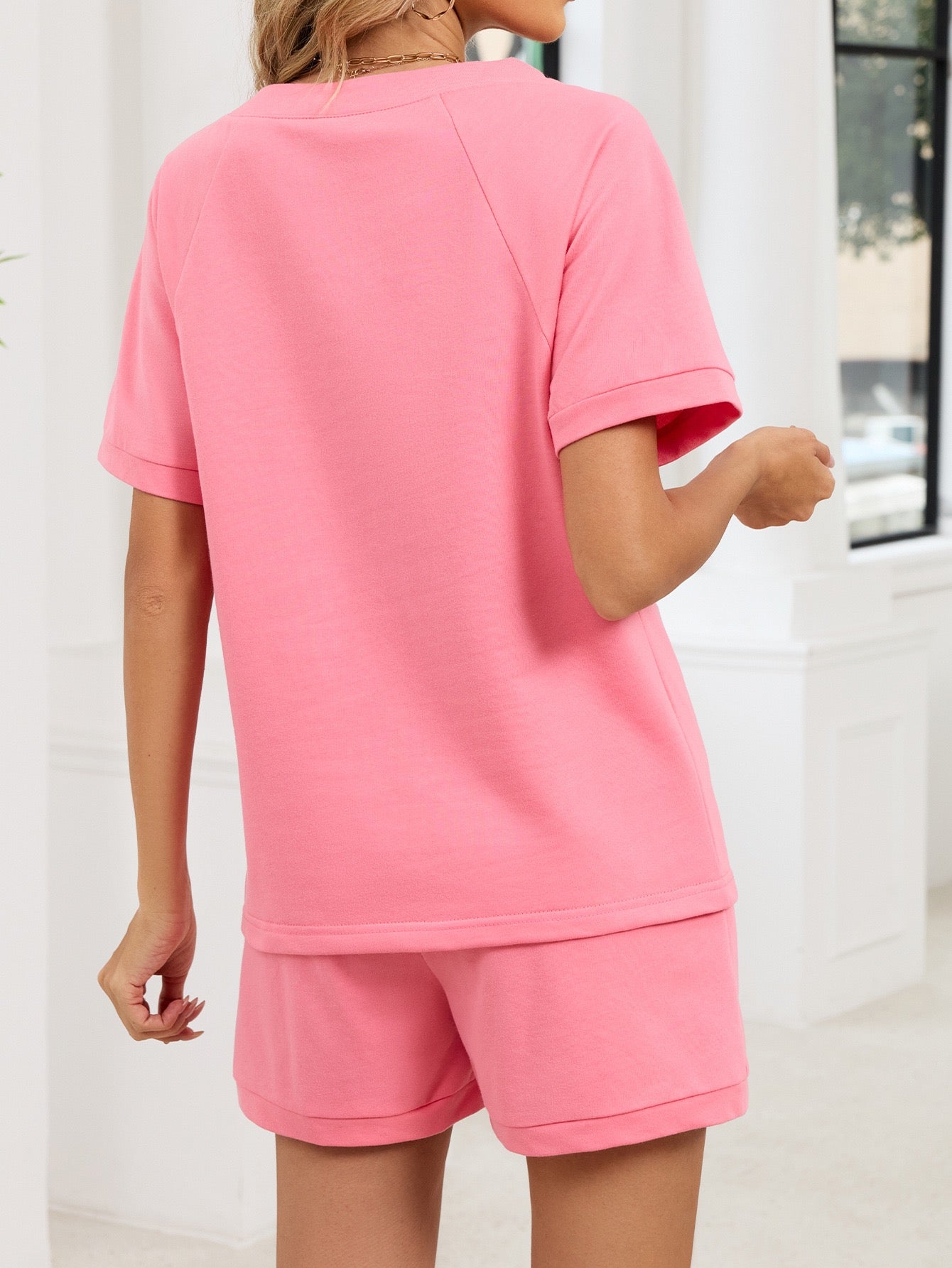 Relaxed Two-Piece Shorts Set