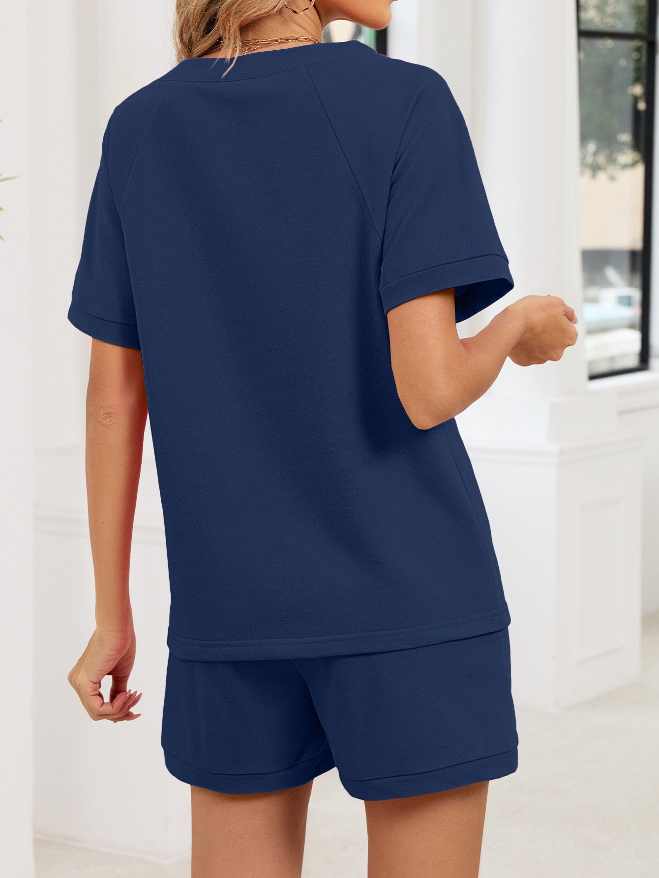 Relaxed Two-Piece Shorts Set