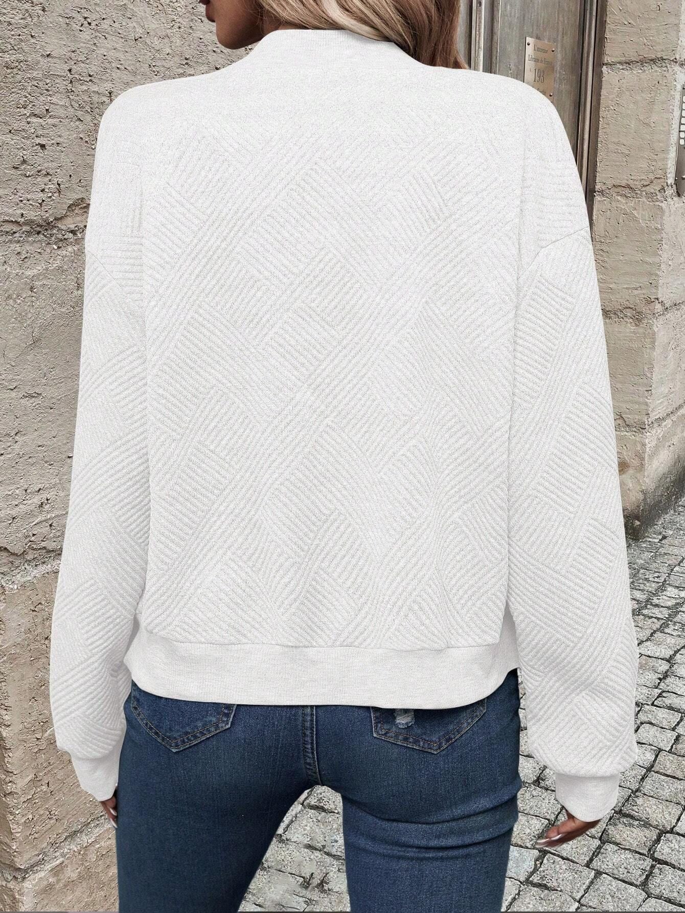 Jessy Zip-Up Textured Jacket