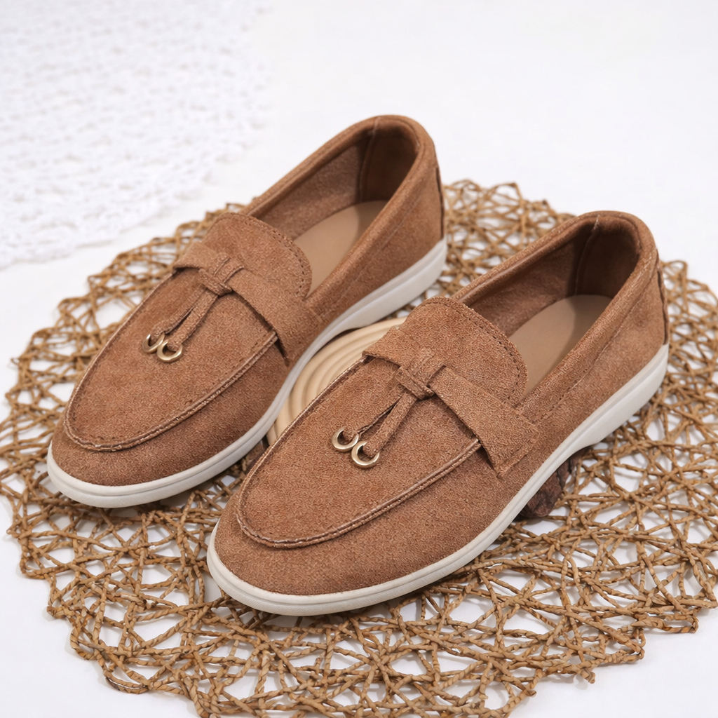 Harper Suede Slip-On Loafers