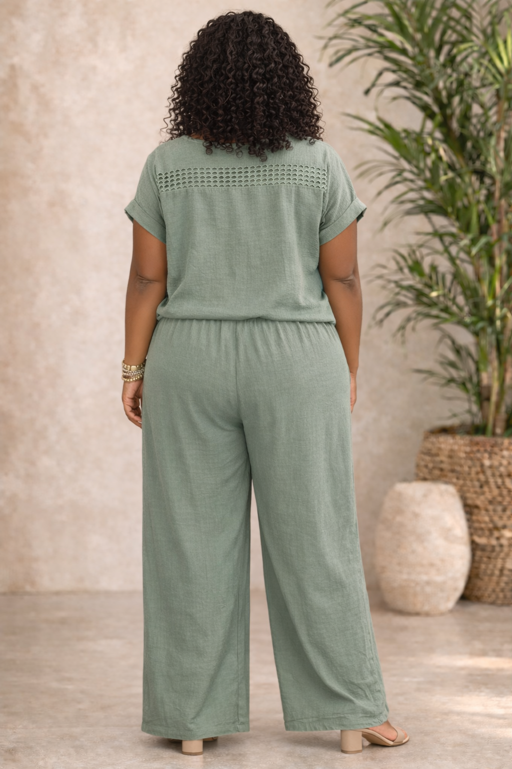 Relaxed Textured Two-Piece