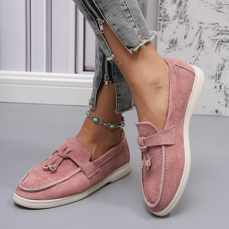 Harper Suede Slip-On Loafers