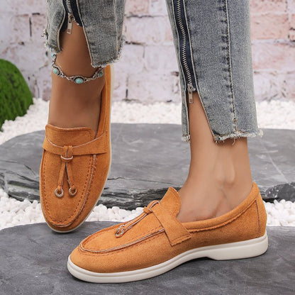 Harper Suede Slip-On Loafers