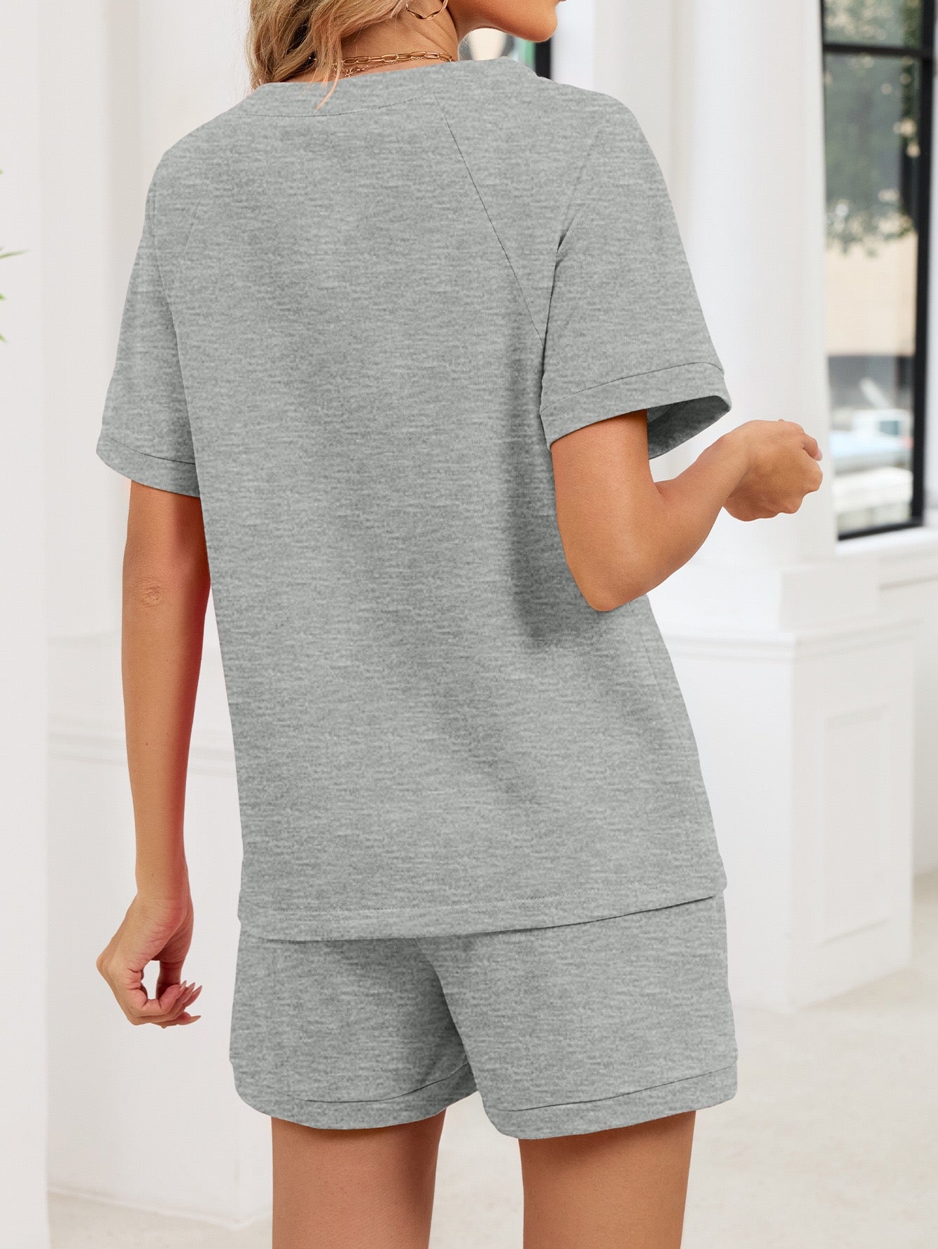 Relaxed Two-Piece Shorts Set