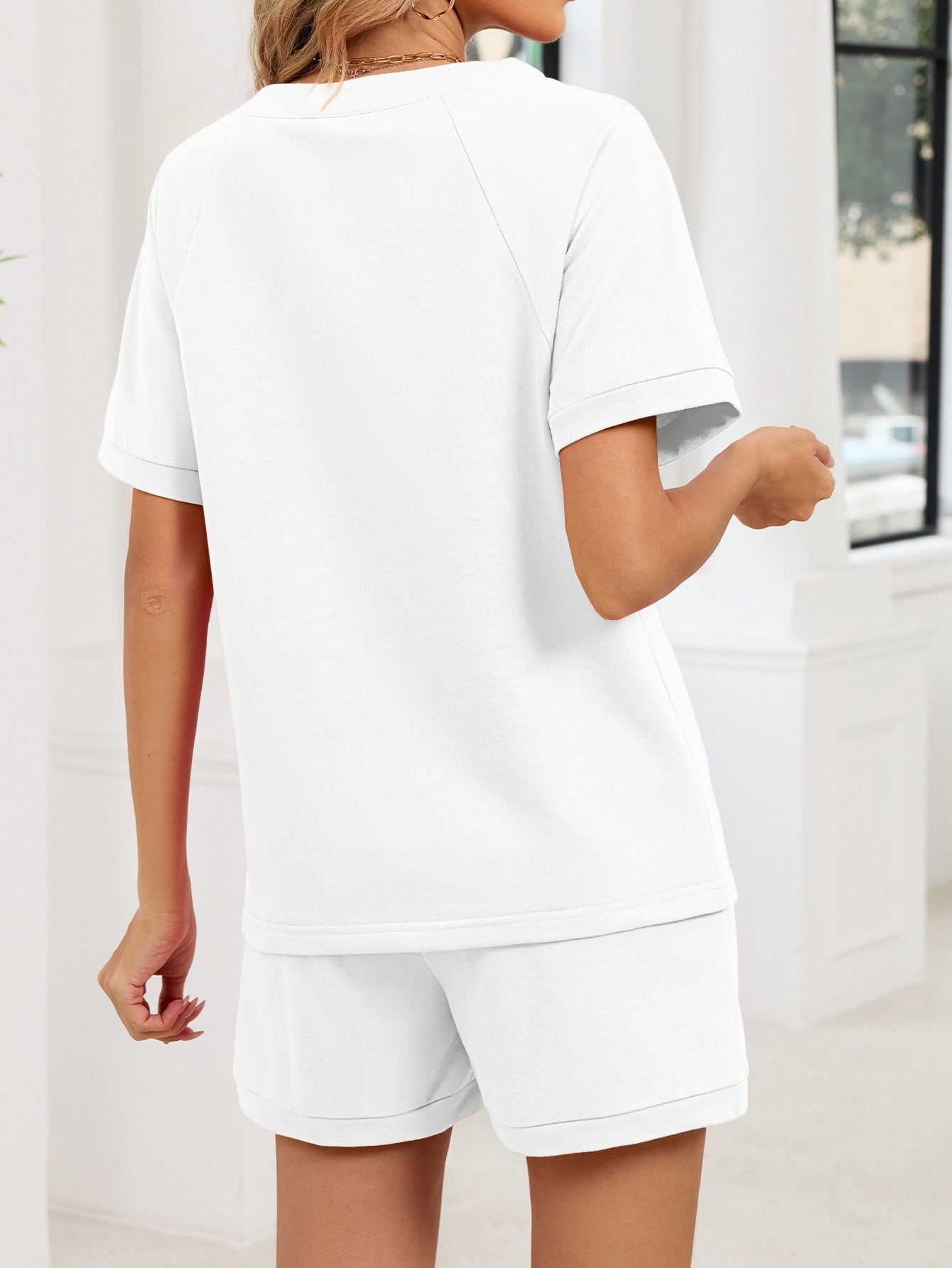 Relaxed Two-Piece Shorts Set