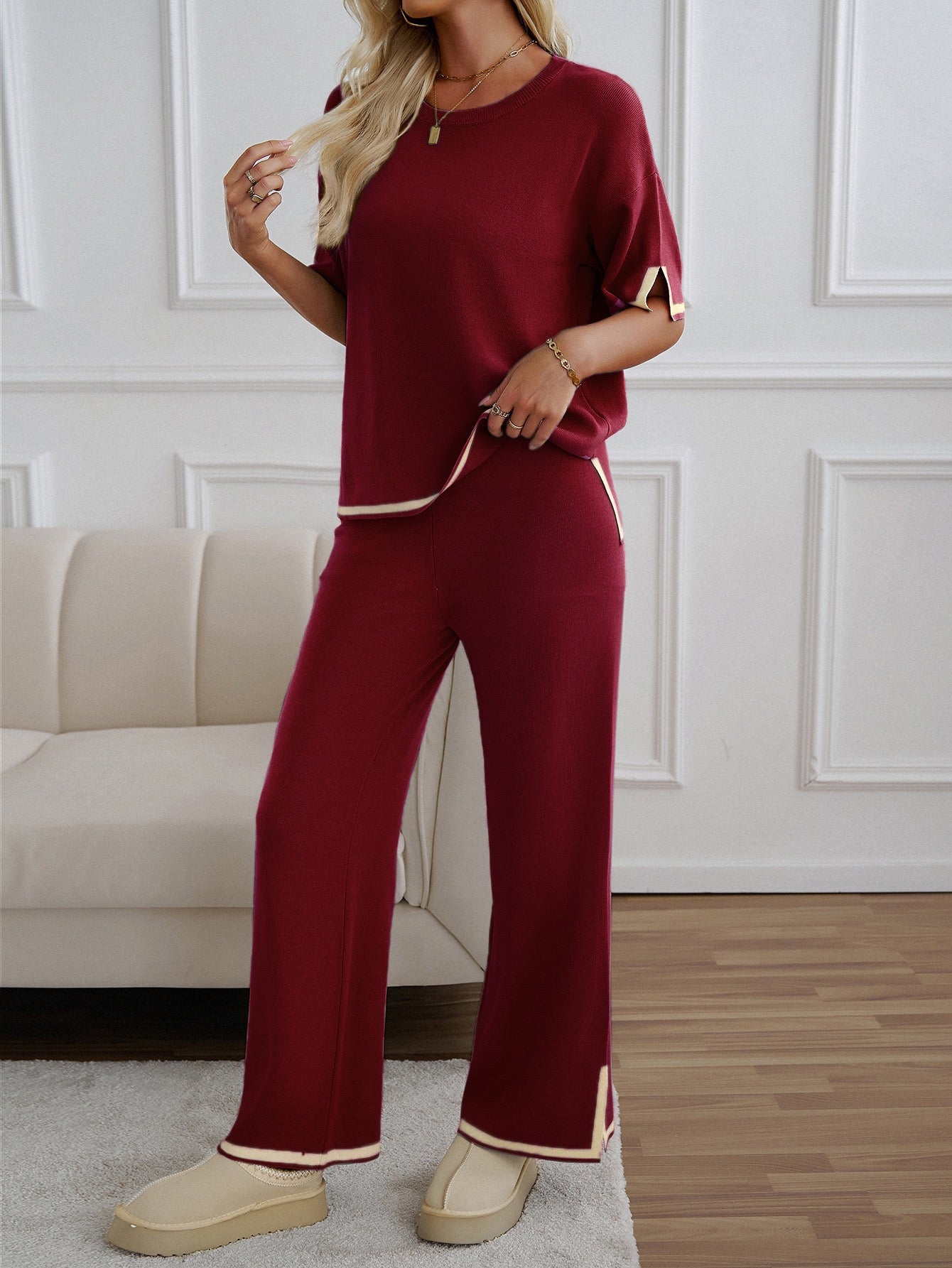 Relaxed Two-Piece Lounge Set