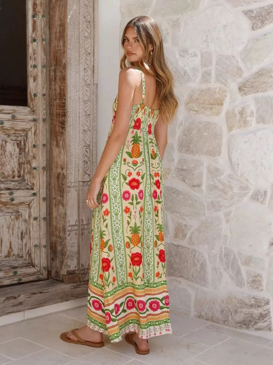 Valencia Garden Maxi Dress